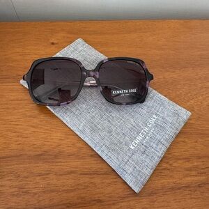 Kenneth Cole Purple Tortoise Sunglasses